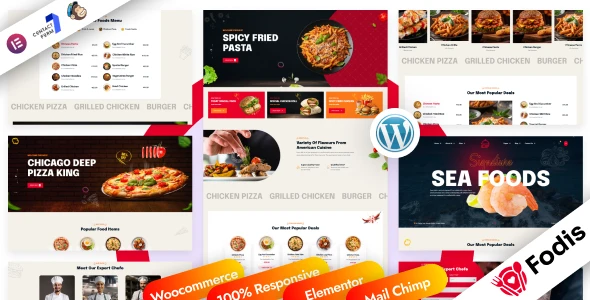 Fodis – Restaurant &amp; Cafe WordPress Theme